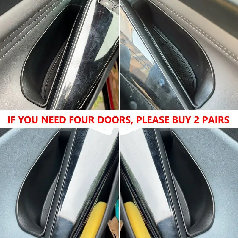 ل VW ID.4 ID4 ID 4 CROZZ اكسسوارات السيارات الداخلية مقبض الباب مسند الذراع تخزين حاوية علب حامل صينية المنظم #4