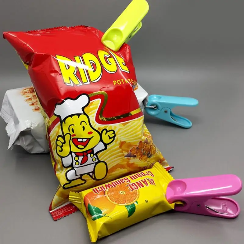 Pastry Bag Clips Bakery Bag Clip For Food Gripstic Bag Sealers For Sealing Food Bag Bread Potato Chips Coffee Cereals And Etc.