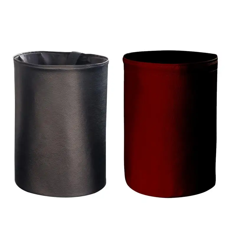 Car Trash Can Automotive Interior Rubbish Box Double-Sided Wastebasket Garbage Container Collapsible Dustbin For Car Accessories