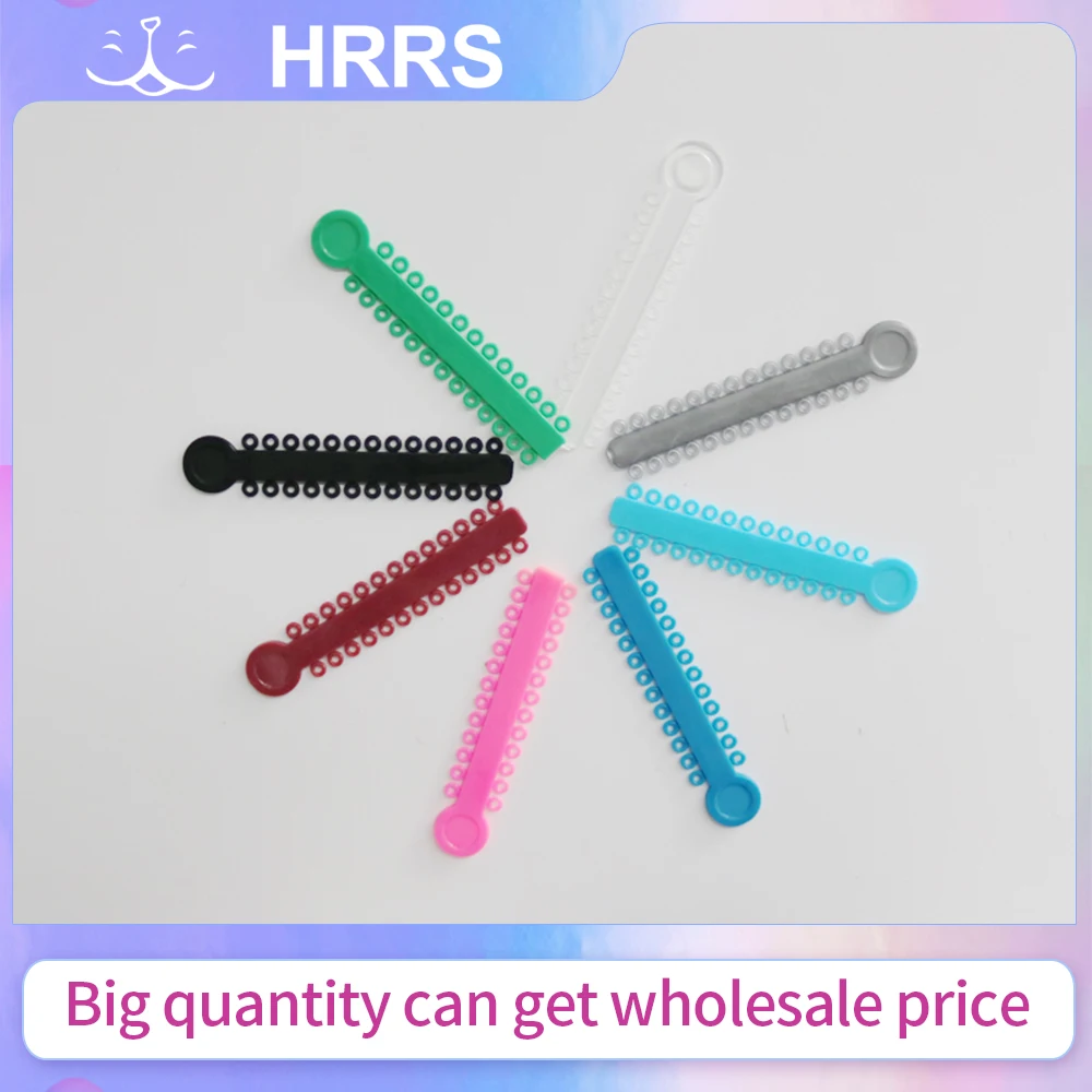 1 صندوق 720 أعواد تقويم الأسنان I نوع ربطة عنق معبأة 18 فتحة صندوق بلاستيكي #3