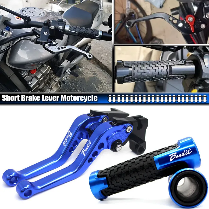 Fit For GSF 650 1200 1250 Bandit GSF650S GSF650N Motorcycle Clutch Brake Lever Aluminum Extendable Adjustable Foldable Lever