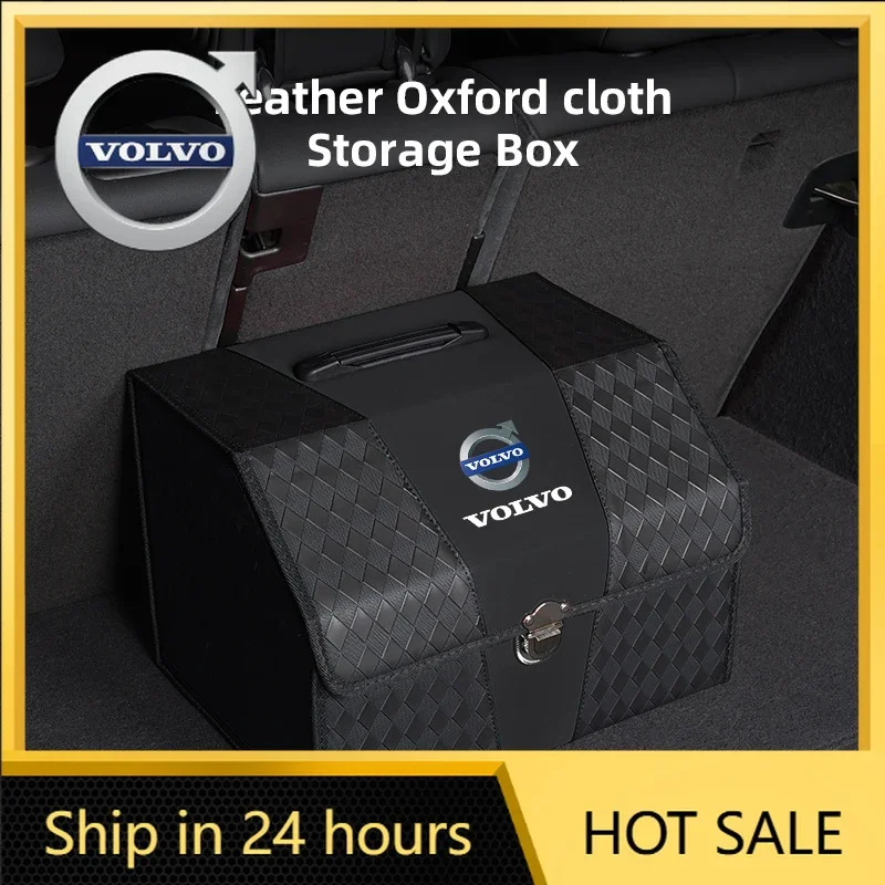 

Steering Covers 2025New Car Trunk Storage Organizer Trunk Organizer Stowing Tidying Accessories For Volvo XC60 XC90 S60 V40 V50