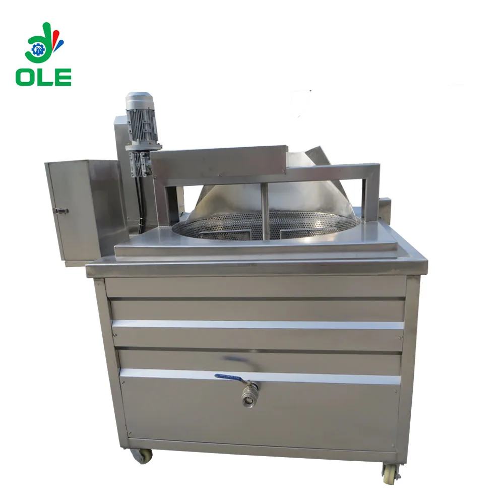 Okrągła doniczka maszyna do smażenia ziemniaków 1000mm automatyczna maszyna do smażenia chipsów