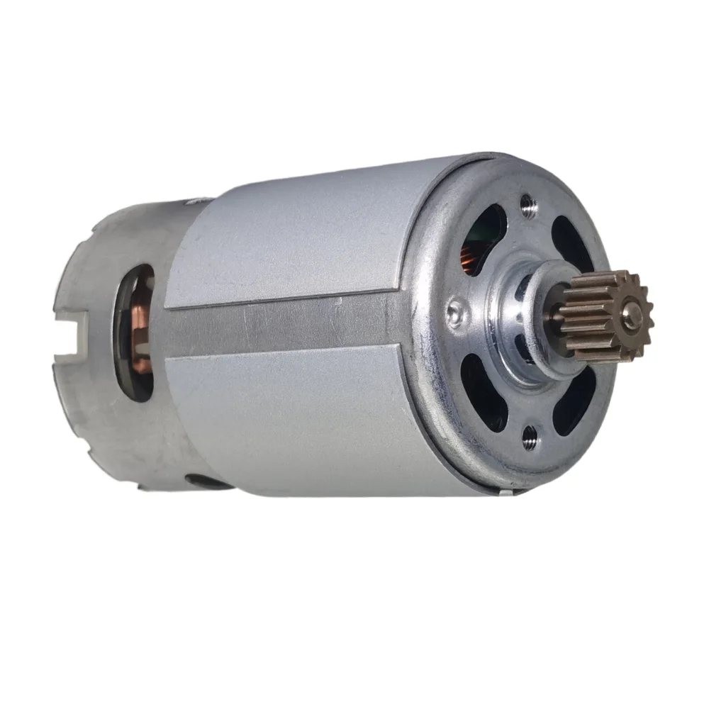 RS550 Drill 14 Teeth 9.6 10.8 12 14.4V 16.8 18 21 25 V DC Motor for Power Tool, Compatible with Cordless Hand Screwdriver