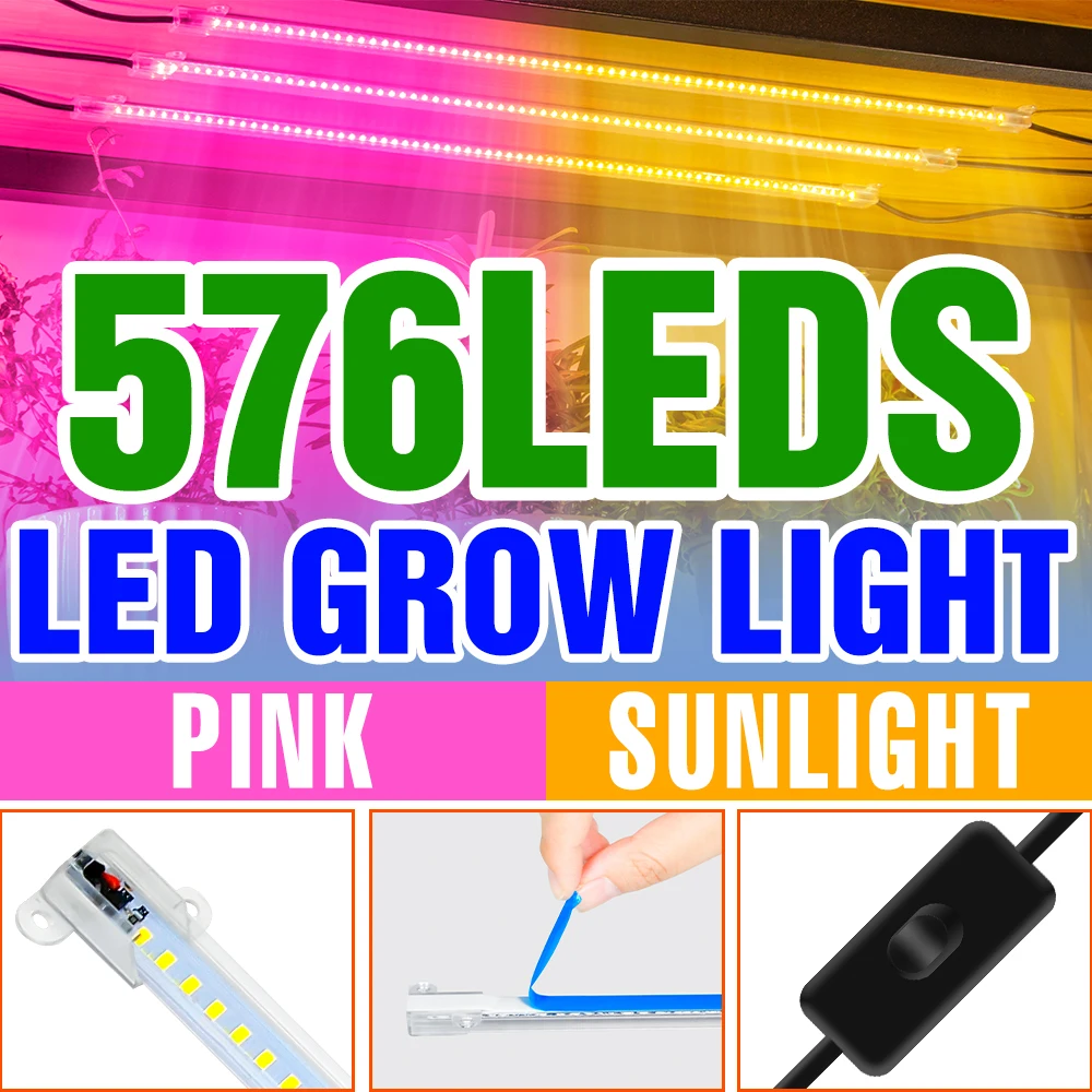 

LED Phyto Lamp Full Spectrum Grow Light 220V Phytolamp For Plants Greenhouse Hydroponics Flower Seeds Growing System Light Bulb