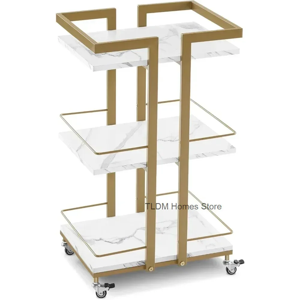 Trolley Wheels Storage Cosmetic Sockets Hairstylist Salon Decor Professional Household Make Up Beauty Drawers Hair Cart Bar