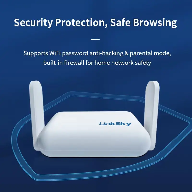 

Hi-Link WR10 Мини-маршрутизатор для дома Высокоскоростной гигабитный AX3000 WiFi6 Мини-беспроводной гигабитный порт Ethernet Портативный 2,4G 5,8G Dual-B