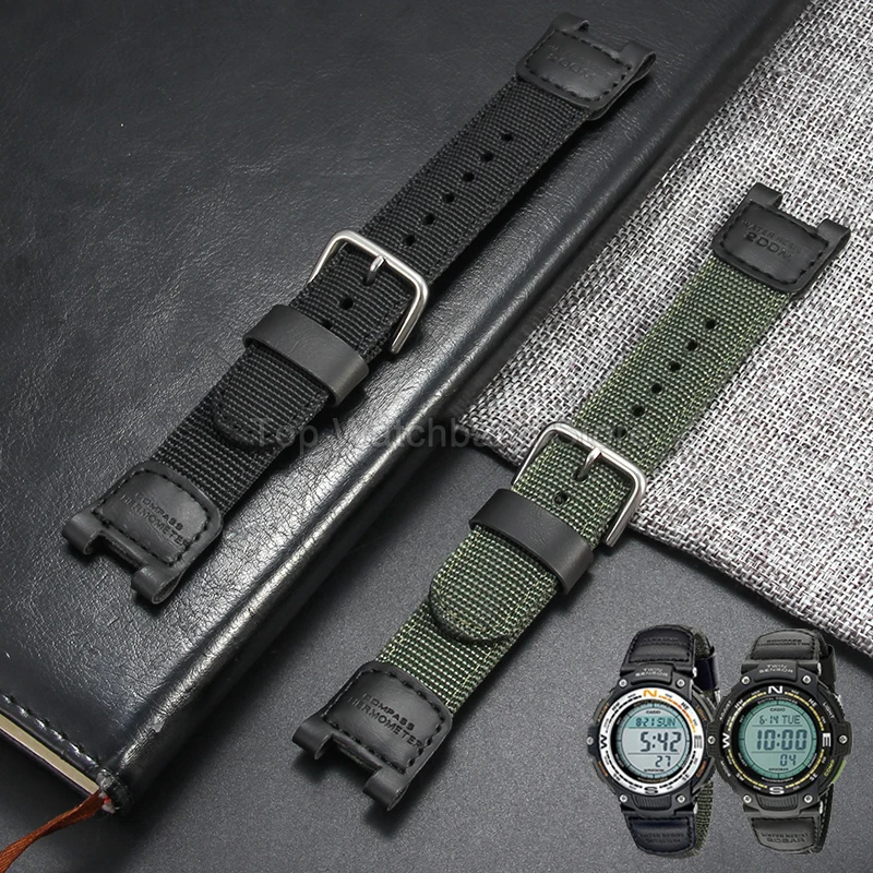Lightweight Nylon Strap for Casio GW-3500B GW-4000 12X24mm Abrasion-resistant Material Special Interface Fitting Durable Band