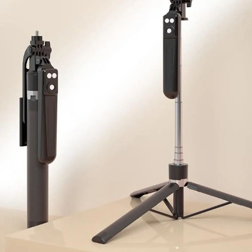 1,7 m Bluetooth-Selfie-Stick, kabellose Fernbedienung, faltbares Design, Selfie-Stick-Halterungen, erweiterbar 360° °   Drehbarer Telefonständer