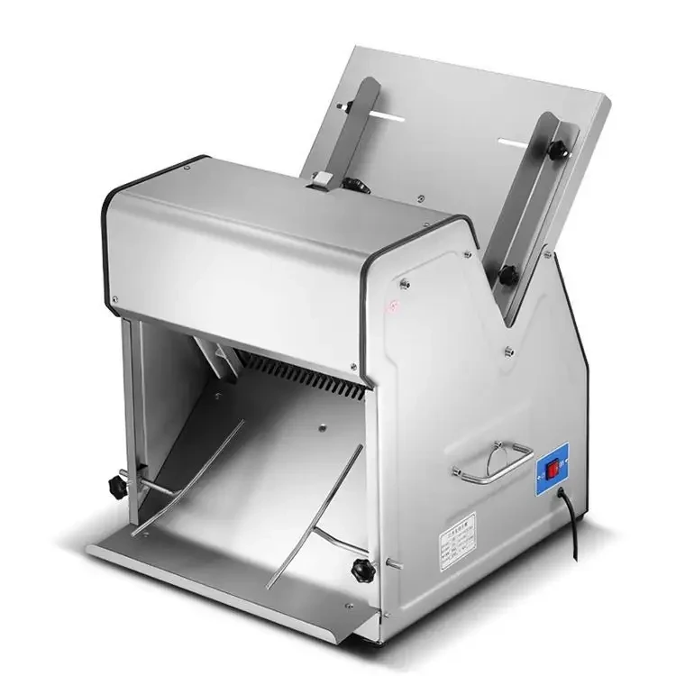Fully Automatic square Bag Cutting Machine Toast Bread Slicer