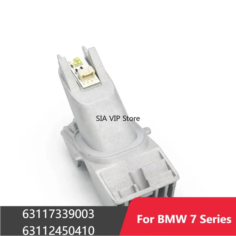 

For BMW 7 Series F01 F02 2012-2016 OE 63117339003 63112450410 Led Angel Eyes DRL Daytime Running Light Front Headlight Module
