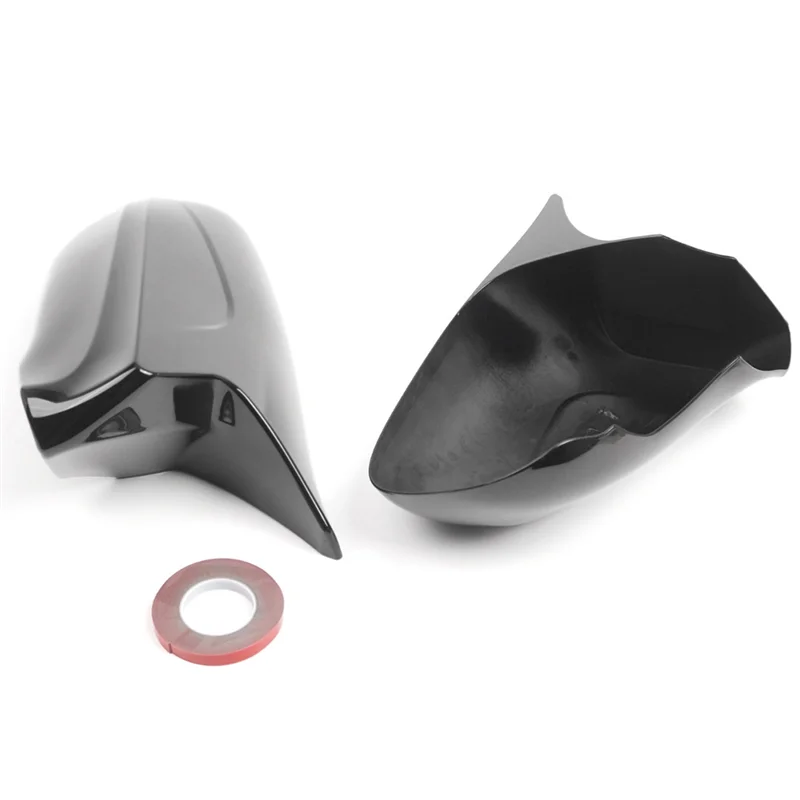 

Gloss Black Side Door Mirror Covers 8791053251 8794053250 Caps For LEXUS LS600H 2007-2009 Base