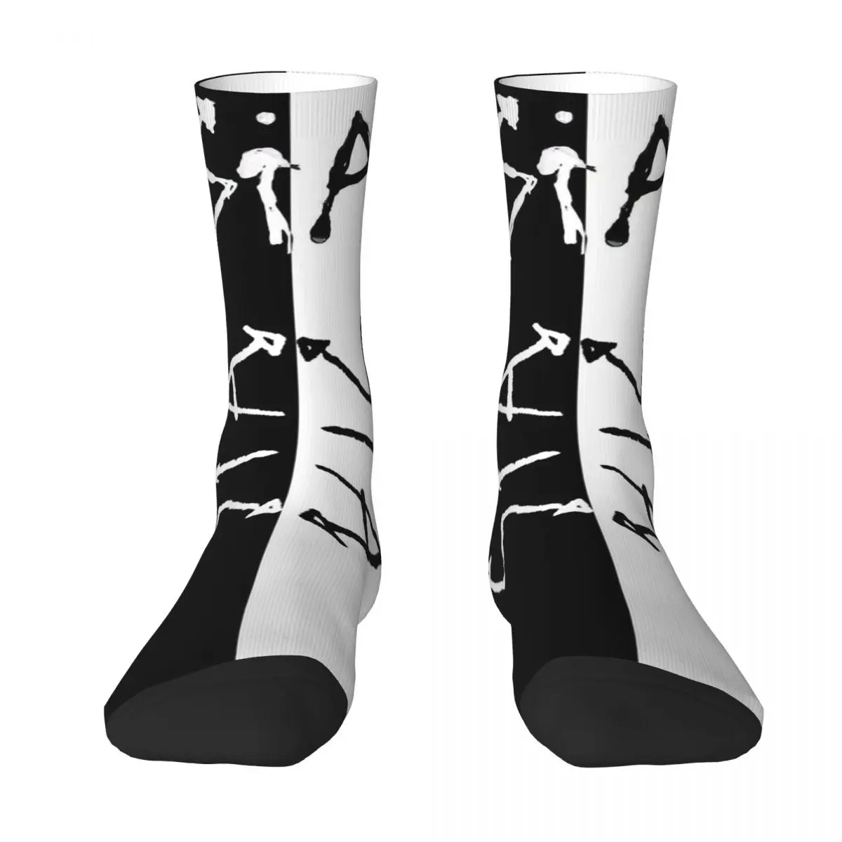 Non brand,pattern SIA Unisex Socks Cycling 3D Print Happy Socks Street Style Crazy Sock