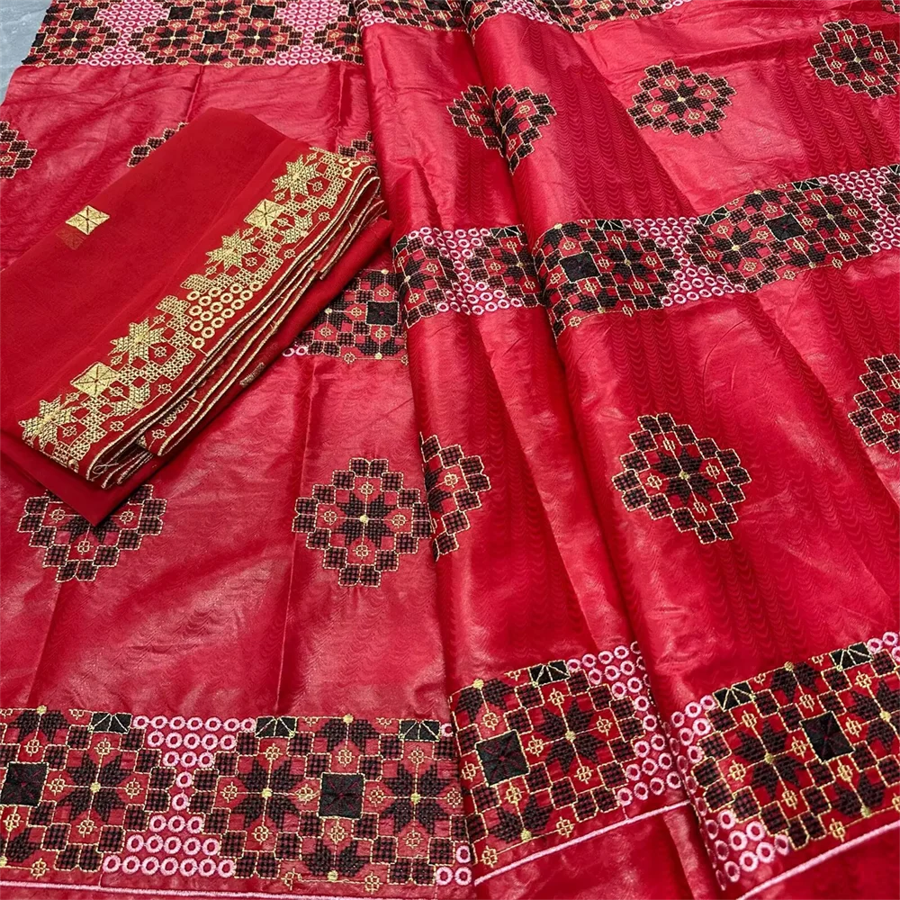 

5+2 Yards Perfume Basin Riche 100% Cotton Lace Fabrics Width: 1.6M African Bazin Riche Fabric Jacquard Brocade Fabrics Materials