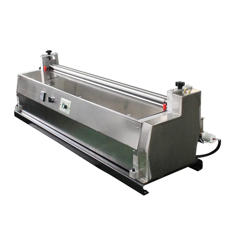 

Hot Melt Glue Machine Adhesive Machine Hot Animal Glue Machine Desktop Cold Paper Gluing Maker for Paper and Cardboard