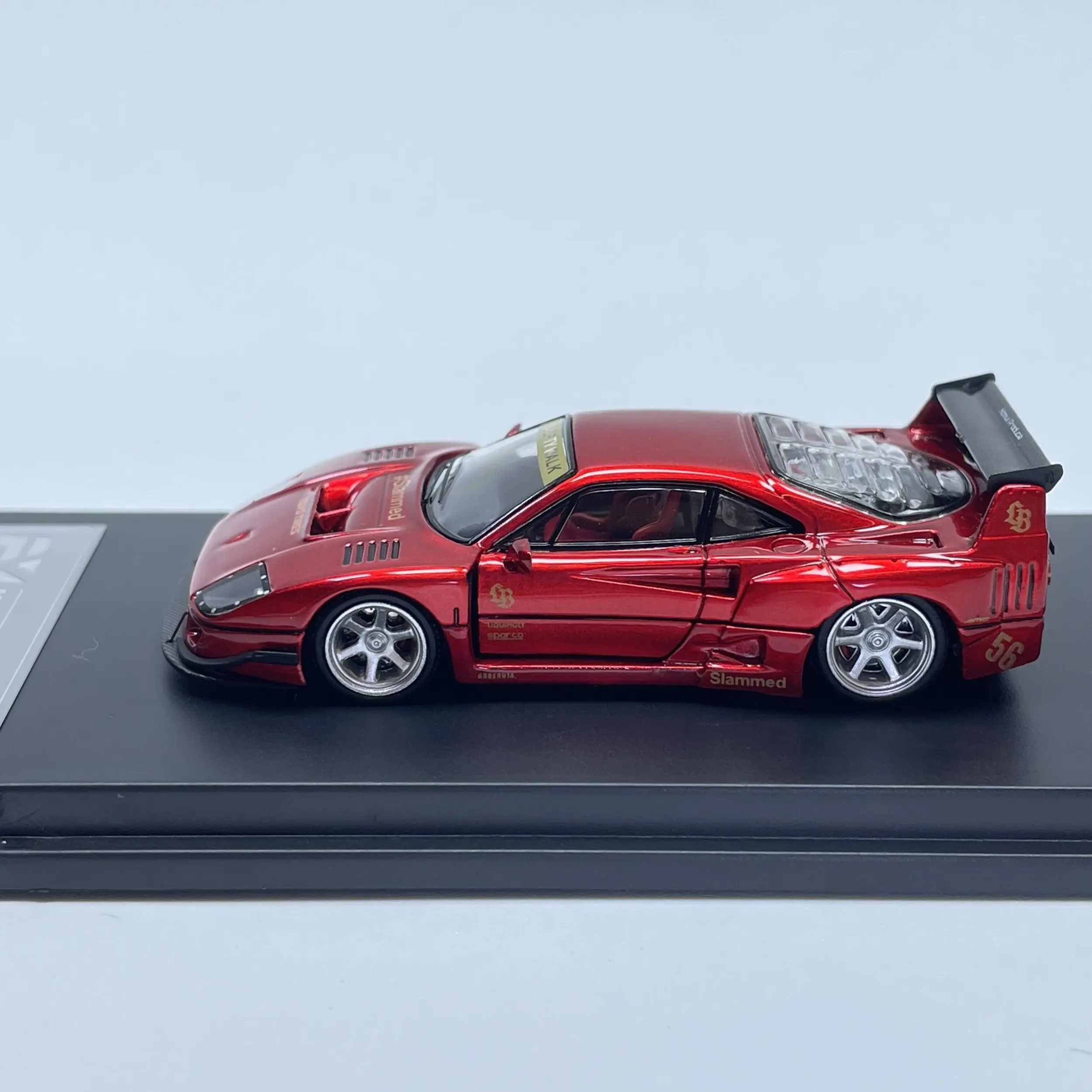FY Diecast 1:64 Scale F40 Car Model Alloy Ferrari Play Vehicles Collectible Model Cars Toys for Boys Gift view 5