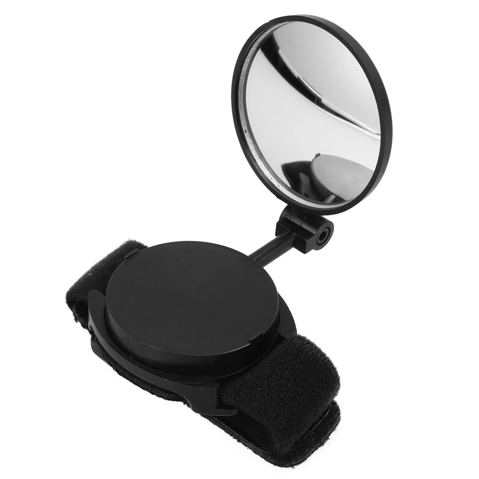 

Wrist Rearview Mirror Bike Cycling Mirror Rotatable 360 Degree Adjustable Night Reflective Wristband for Safety Riding