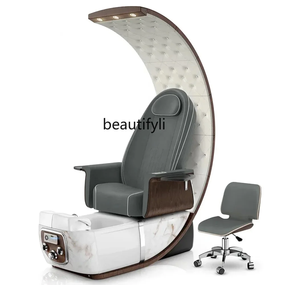 Nail Beauty Sofa High-End Foot Massage Salon Recliner Multi-Functional Integrated Electric Pedicure Massage