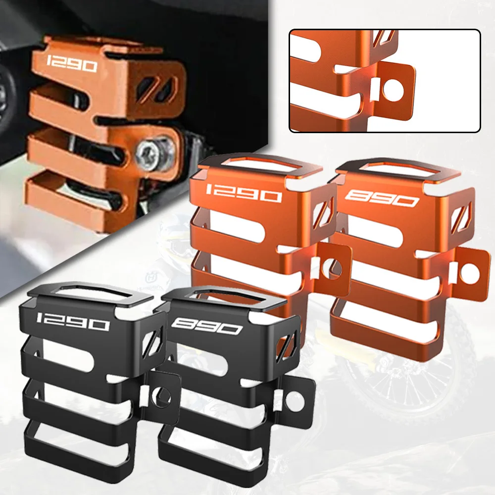 

Для 890 1290 SUPER DUKE 1290 SUPER ADVENTURE R S мотоциклетный бак тормозной жидкости, защита бака, защита цилиндра сцепления