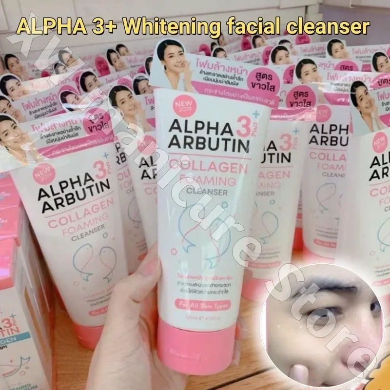 

Vietnam ALPA 3+ Facial Cleanser Deep Cleansing Brightening Skin Tone Replenish Moisturizing Improve Dullness 120ml