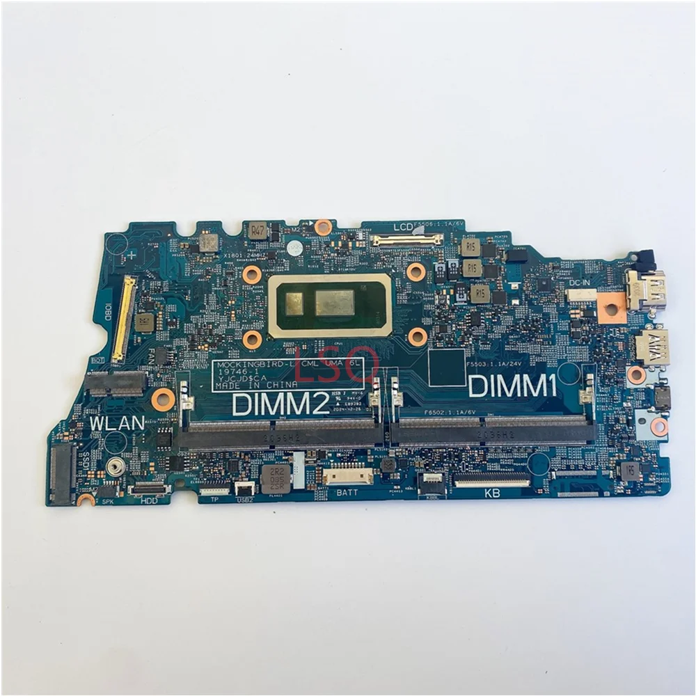 19746-1 For Dell Latitude 3410 3510 Laptop Motherboard With CPU i7-10510U SRGKW CN-0J6VTW J6VTW 0J6VTW 100% Test OK