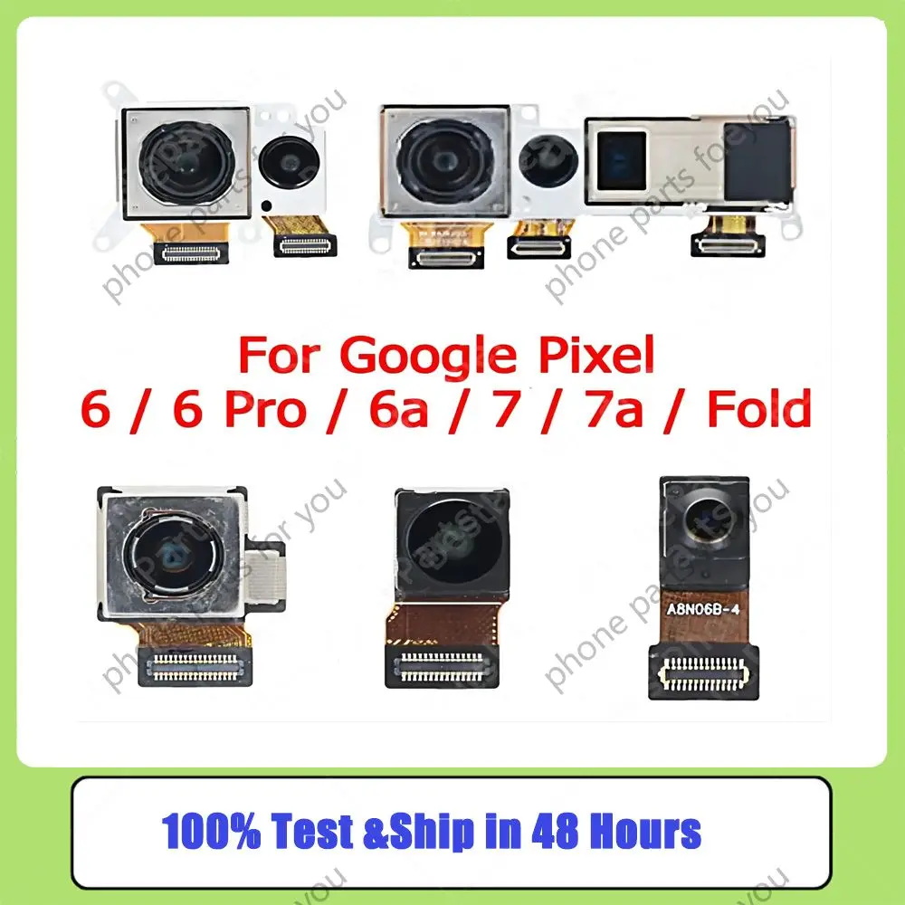 

Front Rear Camera For Google Pixel 6 Pro 6a 7 7a Fold Back View Selfie Camera Module Facing Flex Cable Replacement Spare Parts