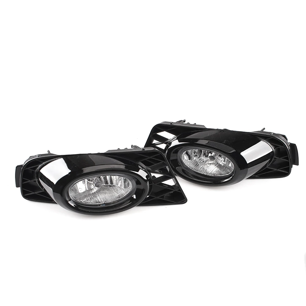 Front Bumper Fog Lamp Upgrade Kit For Honda civic 2009 2010 2011  Version Additional Foglight Set Switch + Wiring