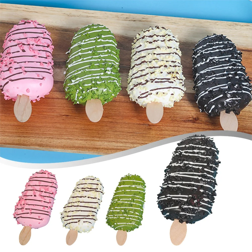 Simulation Ice Cream Fake Cake Artificial Food Children Toys Wedding Party Bakery Dessert Window Decoration Photography Prop