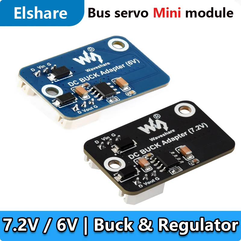 Bus Servo DC-BUCK-Adapter 6V/7.2V Voltage mini module For SC15/SC09 Servo