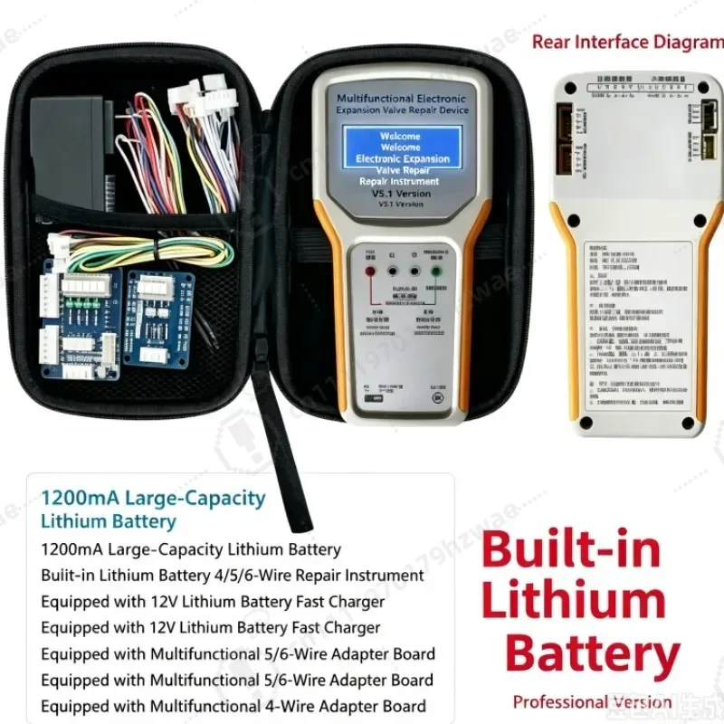 EEV Repair Tool for Inverter AC Expansion Valve Stuck Fix Driver 3 in 1 Tester Diagnostic Expansion Valve Repair