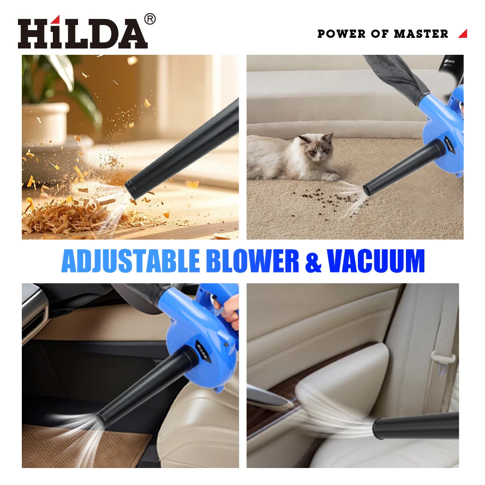 هيلدا منفاخ الهواء 1000 واط الكمبيوتر مجمع الغبار منفاخ الهواء الكهربائية الغبار تهب الغبار منظف الكمبيوتر