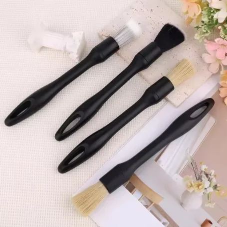 5PCS Car Interior Detailing Brush Set Air Vent Clean Crevice Dust Duster Auto Wash Tools for Interior Cleaning