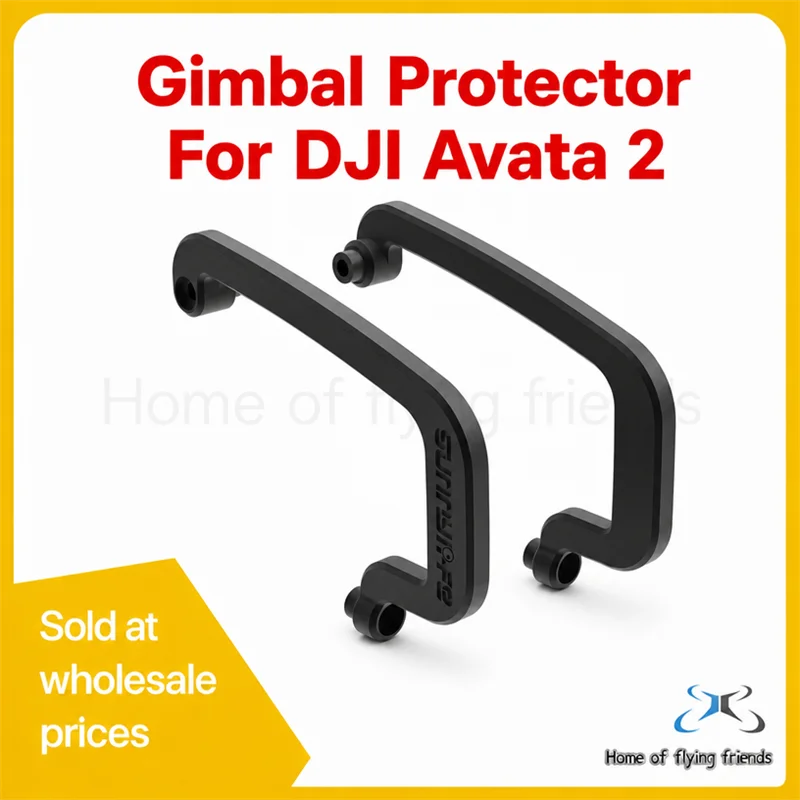 Gimbal Protector for DJI Avata 2, CNC Aluminum Camera Bumper Guard Bracket, 2 Pack Anti Crash Protector for DJI Avata 2 Drone