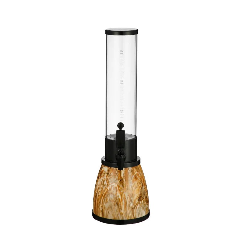 Beer cannon commercial luminous wine column creative wine tower 3L juice barrel
