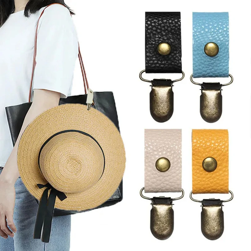Travel  Hat Clip Outdoor Backpack Luggage Storage Bag Hat Clip Multifunctional Straw Hat Clip Hat Accessories