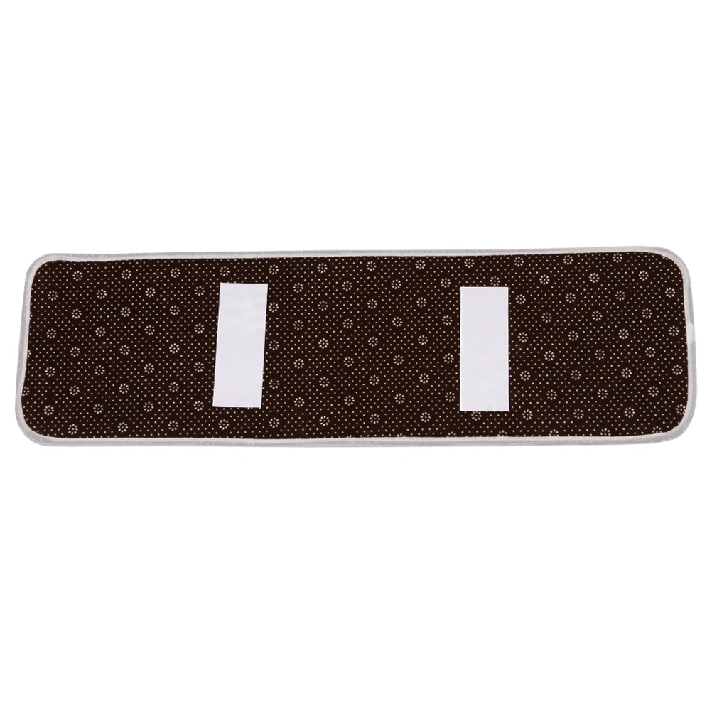 

5pcs Non-Slip Carpet Treads Washable Rubber Backing Strong Friction High-Quality Polyester Comfortable Water-Absorbent Stair