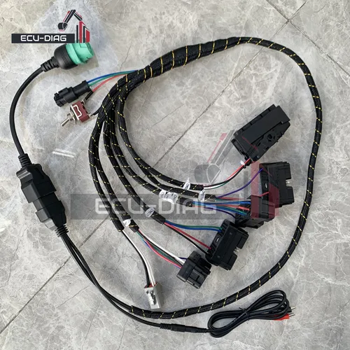 Imagen 1 del producto Para programa Cummins Cable diagnóstico arnés de cableado de detección de motor diésel para CM570 CM870 CM850 CM876 CM2150 CM2250