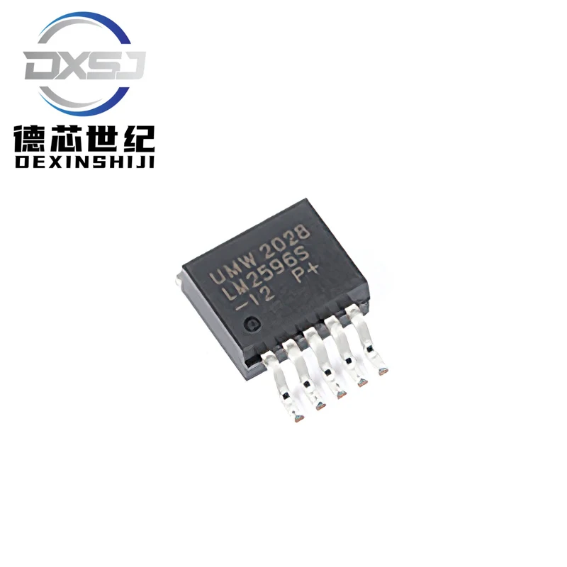 100% Original LM2596S-12 Buck switch regulator IC is fixed 12V 1 output 3A TO 263-6, D2PAK (5 leads + flaps), TO-263BA