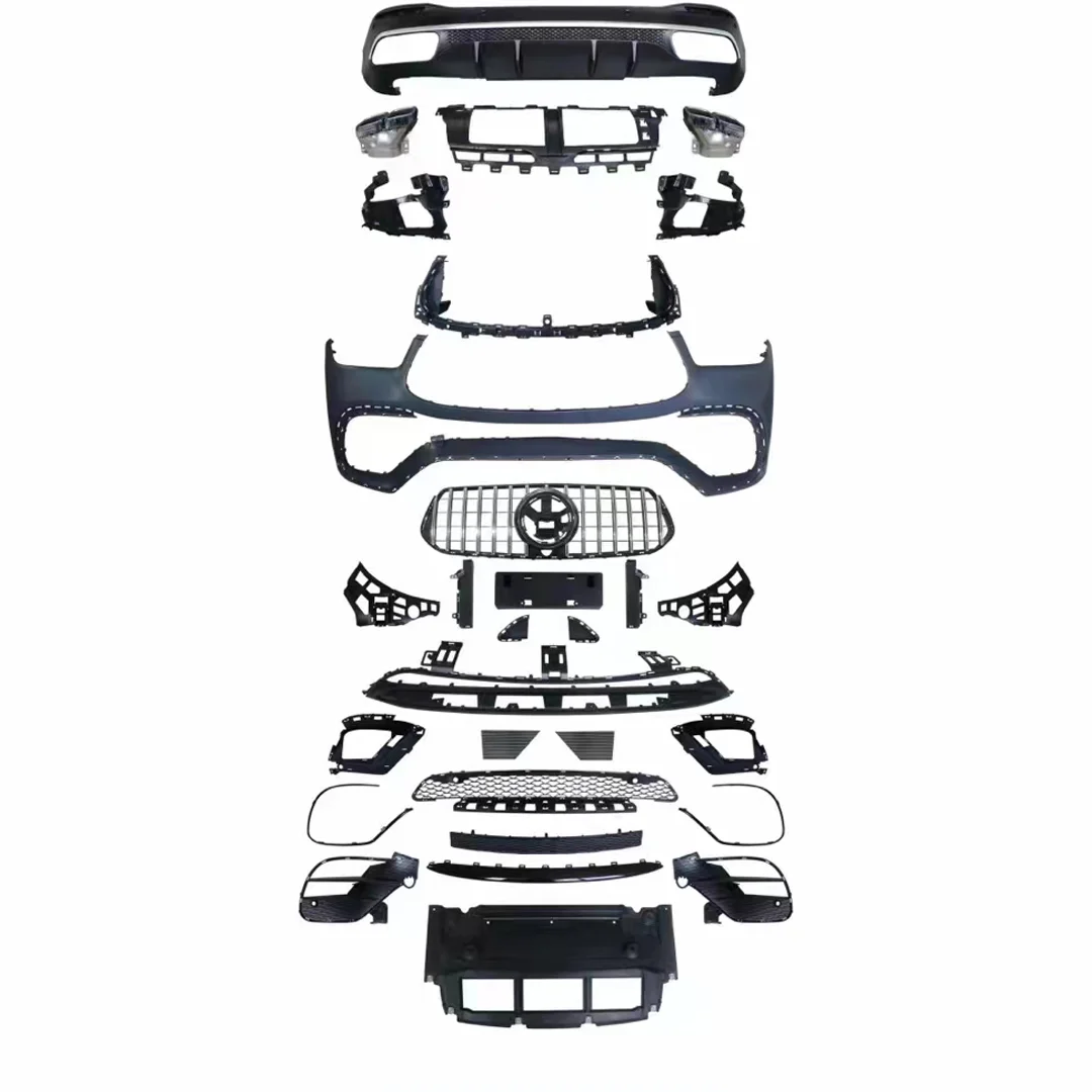 

Комплект обвеса Dream Garage W167 (передний и задний бамперы, решетка радиатора) для Mercedes-Benz GLE W167 2020-2023, обновление до стиля GLE63