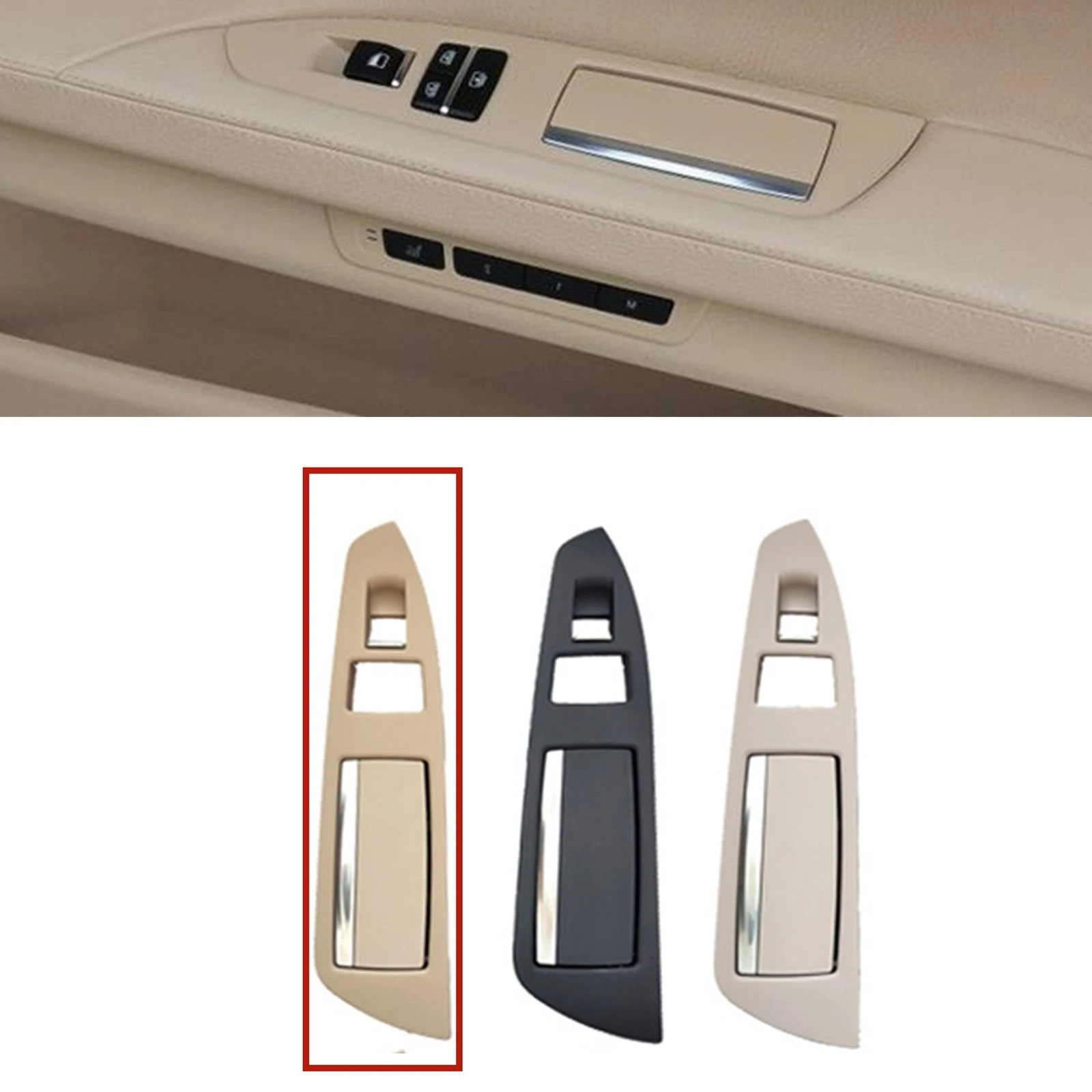 

1pc Rear Door Ashtray Case Assembly For BMW 7 Series F01 F02 730 735 740 745 750 760 Side Armrest Cigar Cigarette Lighter Cover