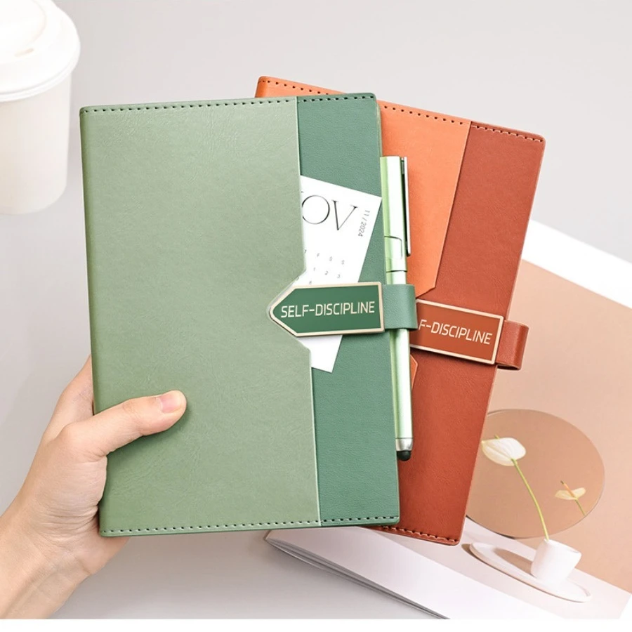 

Новый стильный дизайн, модный карманный блокнот с магнитной застежкой для бизнеса, офиса, учебы и заметок.