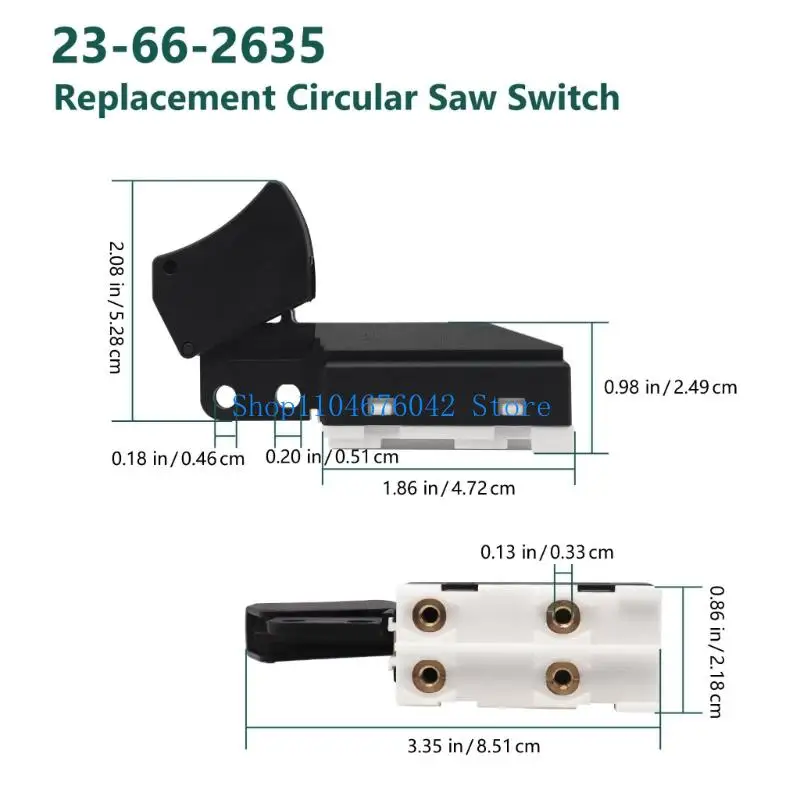 652F Direct Fits 23 66 2635 Replacements Switches Enhances Tool Safety And Longevities