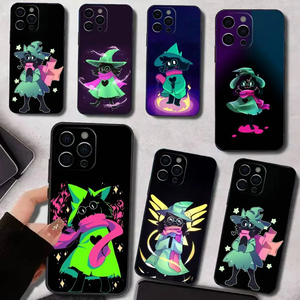 

Cute Art D-DeltaruneS R-Ralsei Phone Case For IPhone 17,16,15,14,13,12,11,Plus,Pro,Max,Plus,XS,soft case Black silicone