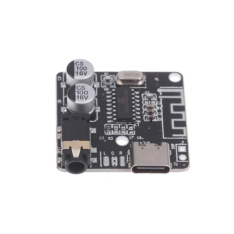 [F] Type-C Bluetooth Audio Receiver Board Bluetooth 5.1 MP3 Lossless Car Audio Decoder Board Wireless Stereo Music Module 3.7-5V