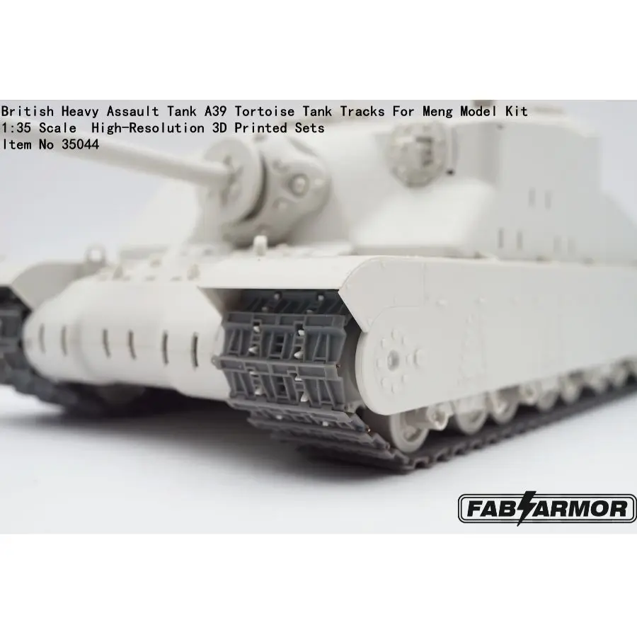 FAB FA35044 1/35 British Heavy Assault Tank A39 Tortoise Tank Tracks For Meng