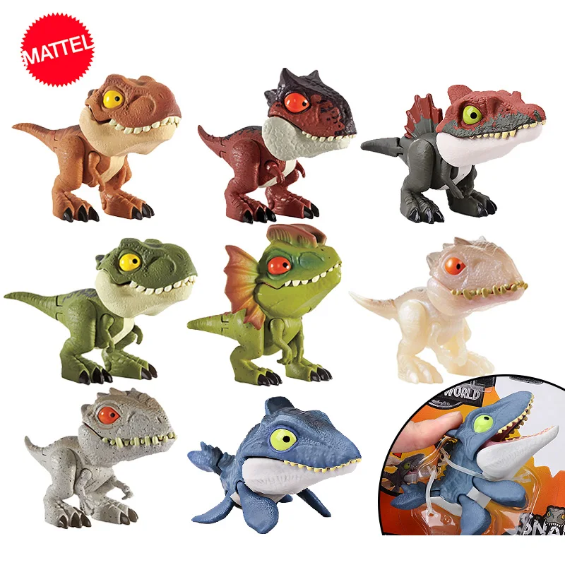 Original Jurassic World Mini Dinosaurs Tyrannosaurus Kids Toys Anime Figuras Model Toys for Children Action Figure Ankylosaurus