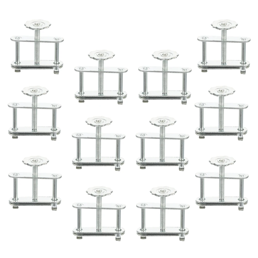 

12Pcs Swivel Screw Adjustable Clamp Tube Tubing Flow Control Labs Waterproof Ergonomic Design Heavy Duty