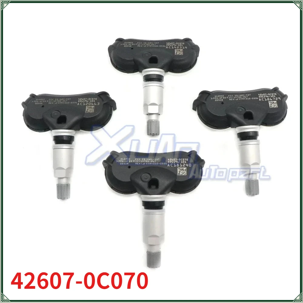 2007-2018 42607-0C070 For Toyota Sequoia 2009-2017 Sienna 2006-2020 Tundra TPMS Tire Pressure Monitor Sensor 315Mhz 42607-08010