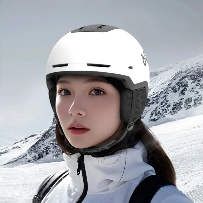 

Multi Purpose Outdoor Sports Helmet for Ski Snowboard Skate Adjustable Design Warm Windproof for Adults Youth Winter Safety