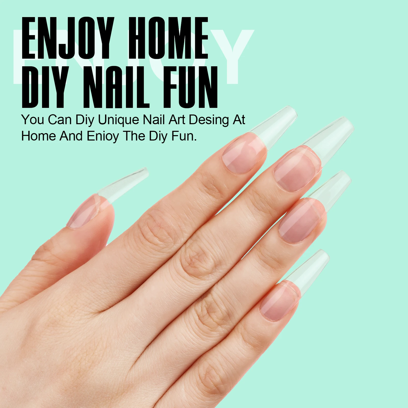 Set di colla per unghie da 10 ml, adatto per unghie acriliche, per punte di unghie finte e lucine a LED per smalto gel necessarie regali per nail art